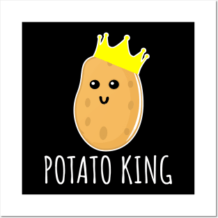 Potato King - Funny Potato gift Posters and Art